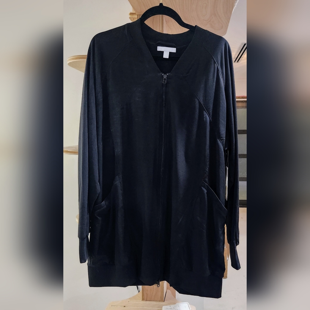 Zella Urban Long Bomber Jacket